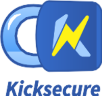 Kicksecure Rectangular Logo with Text